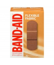 Band-Aid Flexible Fabric Adhesive Bandages 
